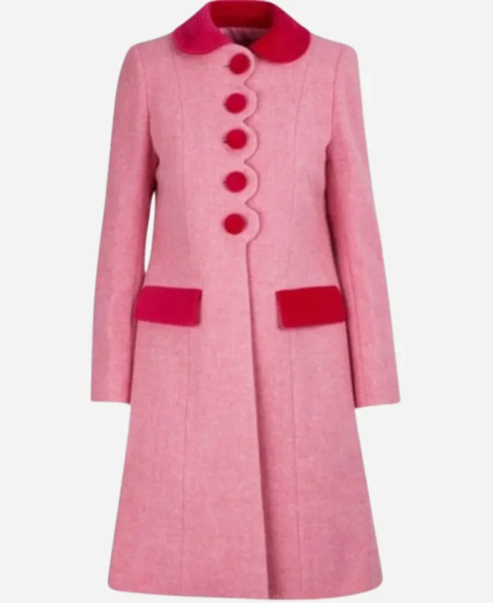 The Today Show 2025 Jenna Bush Hager Pink Coat