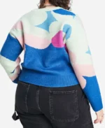 The Umbrella Academy S04 Millie Davis Blue Floral Sweater