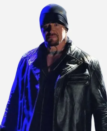 The Undertaker WWE Monday Night RAW Black Leather Jacket