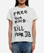 The Upshaws S06 Kim Fields Free Your Mind White T-Shirt