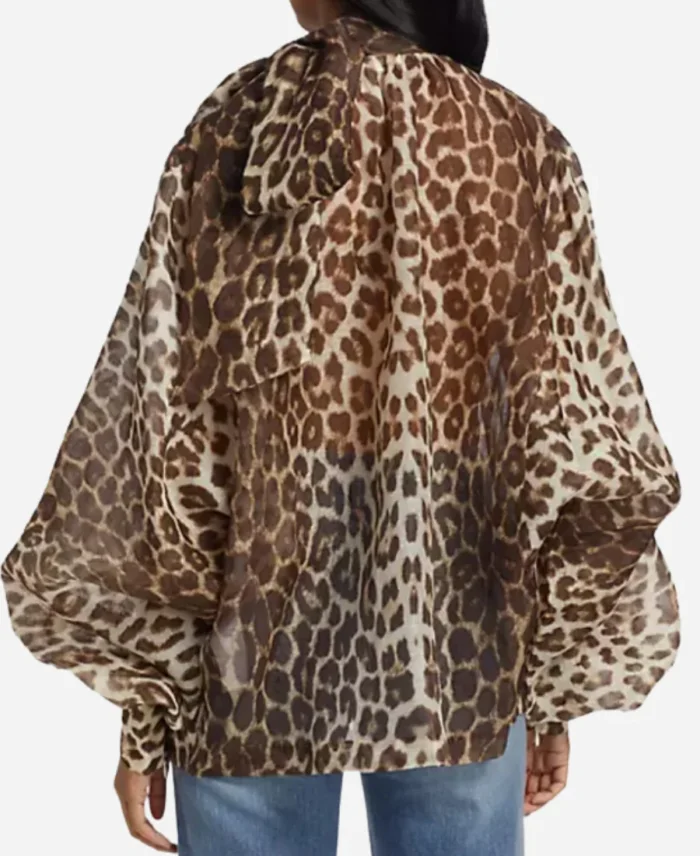 The Voice Gwen Stefani Leopard Blouse