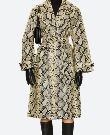 The-Young-and-the-Restless-Tessa-Porter-Snakeskin-Coat-Front