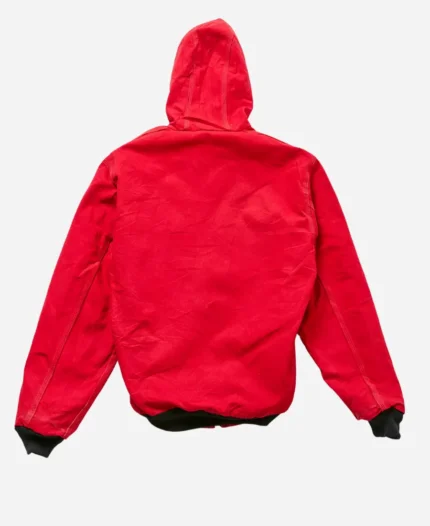 Vintage Carhartt Hooded Bomber Jacket