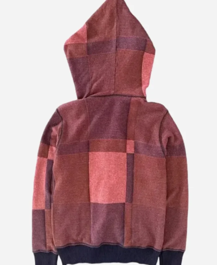 Vivienne Westwood Plaid Wizard Knit Zip-Up Hoodie For Sale