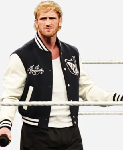 WWE Monday Night RAW Logan Paul Varsity Jacket