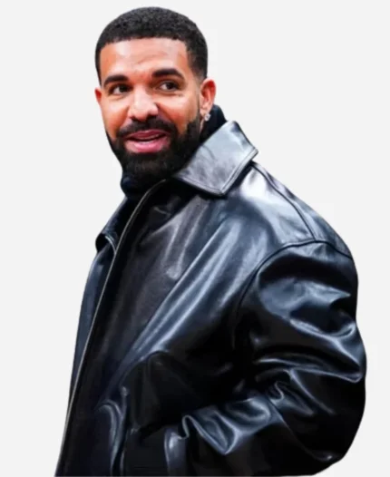 Warriors Game Drake Leather Jacket