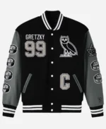 Wayne Gretzky OVO Varsity Black Jacket