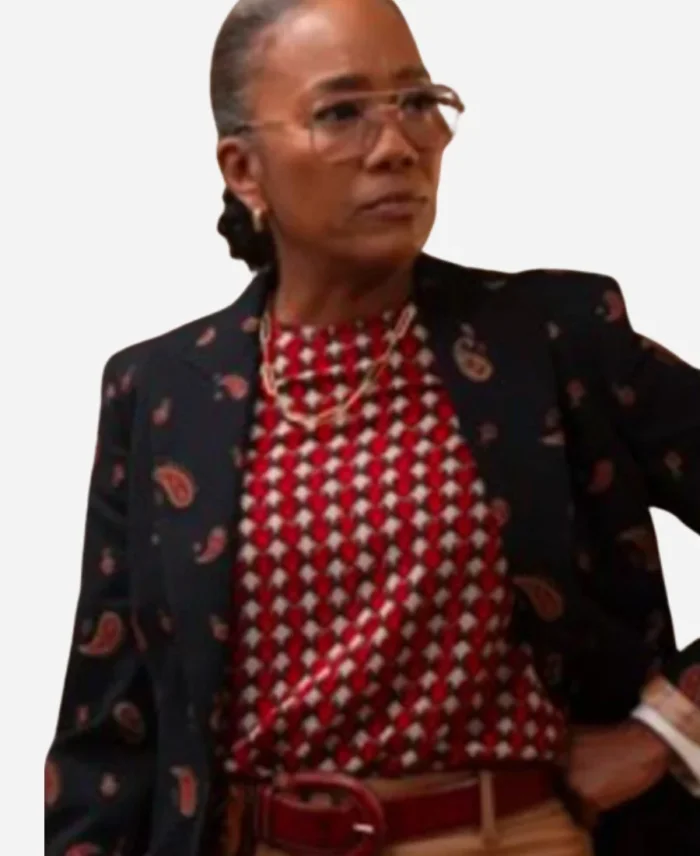 Will Trent S03 Sonja Sohn Paisley Print Blazer