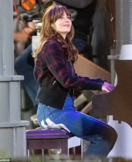 Zooey Deschanel Harold And The Purple Crayon 2024 Jacket