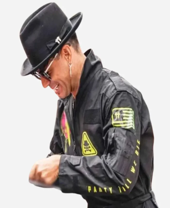 108th Indianapolis 500 Motor Speedway Timmy Trumpet Black Jumpsuit