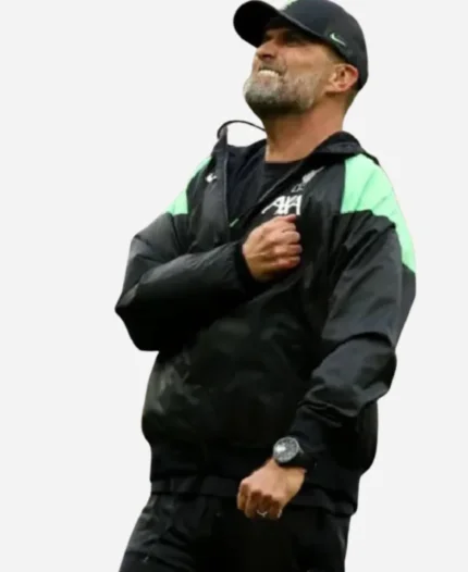Liverpool Football Manager Jürgen Klopp Black Jacket 