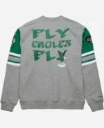 2024 Philadelphia Eagles Mitchell & Ness All Over Crew 4.0 Vintage Sweatshirt