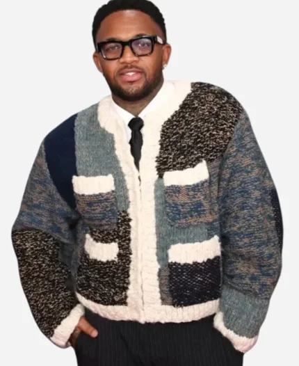 67th Annual Grammy Awards DJ Mustard Knitted Cardigan