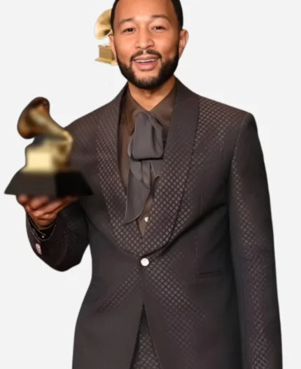 67th GRAMMY Awards 2025 John Legend Brown Suit