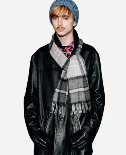 A Complete Unknown Timothée Chalamet Leather Jacket
