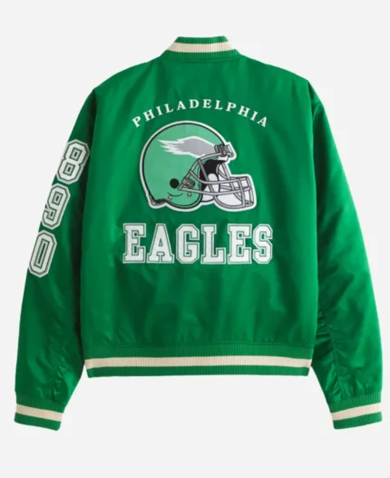 Abercrombie Eagles Varsity Bomber Jacket