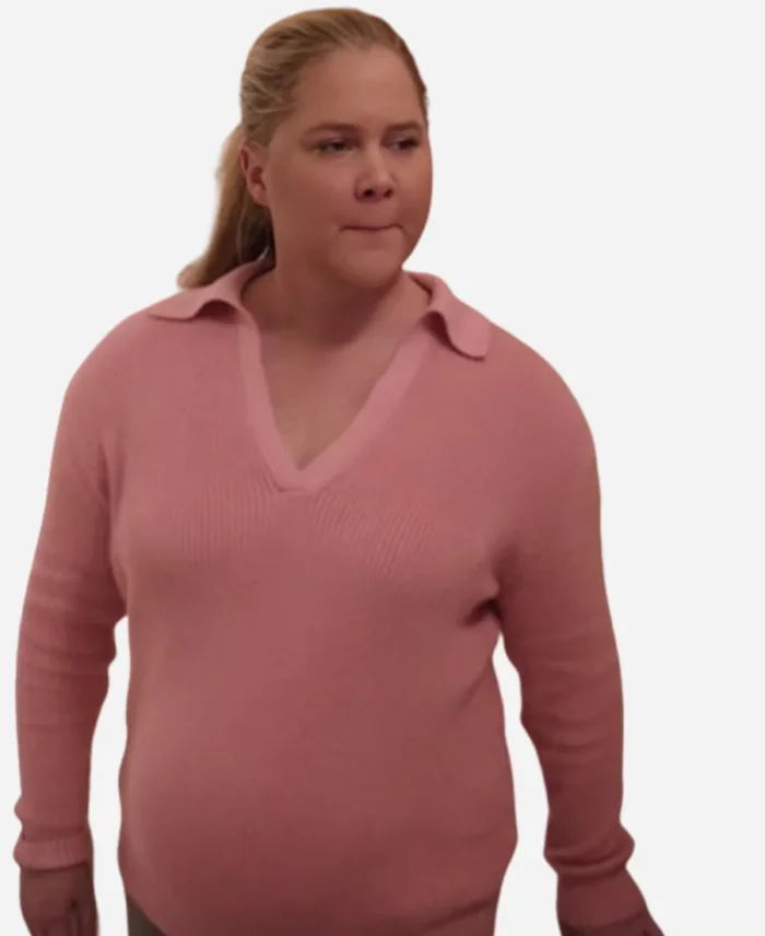 Kinda Pregnant Amy Schumer Pink Sweater