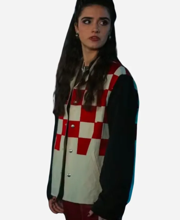 Asha Banks My Fault London 2025 Checkered Jacket