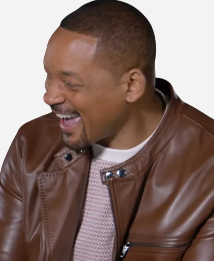 Will Smith Bad Boys Brown Leather Jacket