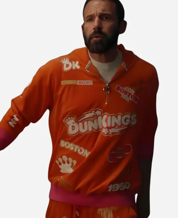 Ben Affleck Super Bowl Commercial Dunkings Tracksuit