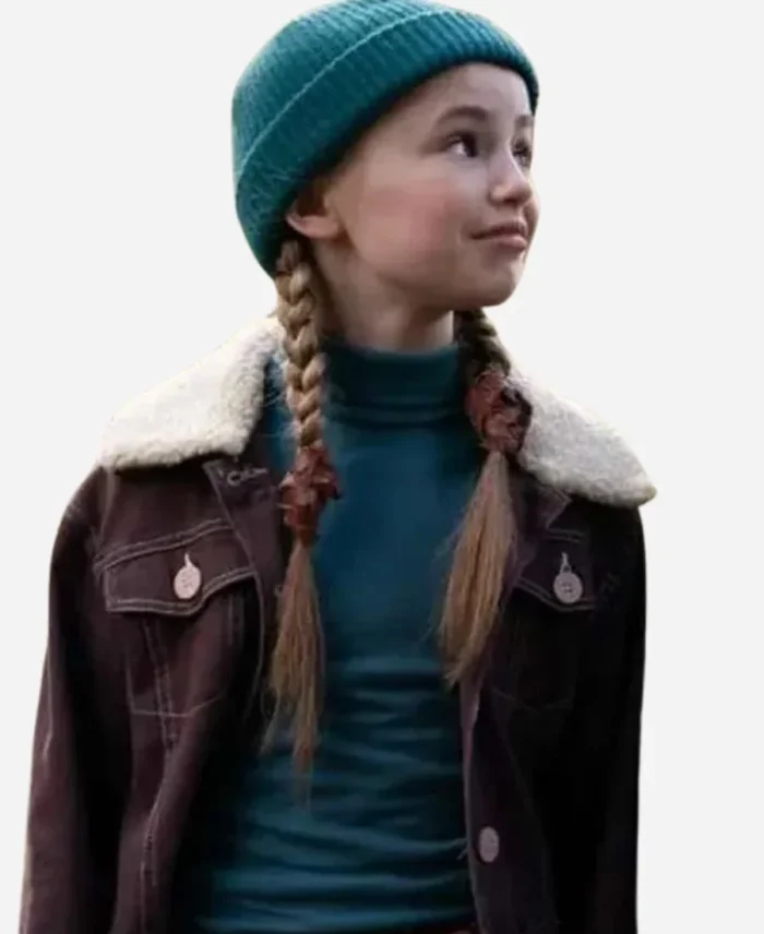 Bookworm 2024 Nell Fisher Brown Shearling Jacket