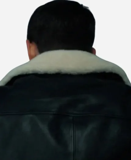 Bren Foster Movie Life After Fighting Shearling Leather Jacket