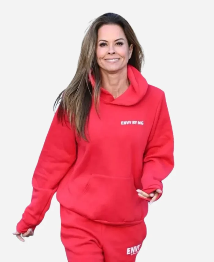 Brooke Burke Red Hoodie