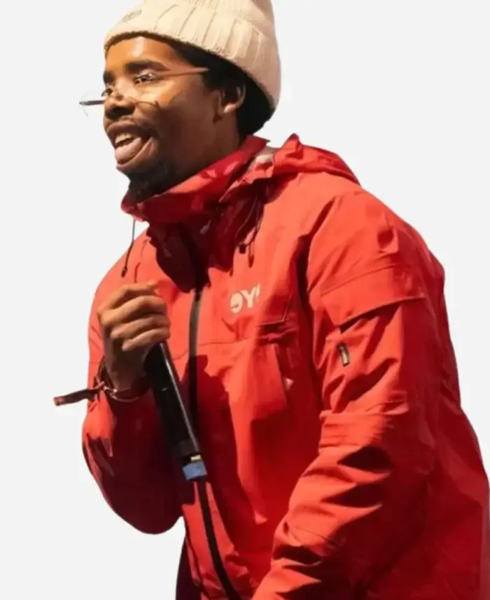 Camp Flog Gnaw Earl Sweatshirt Red Hooded Jacket For Sale