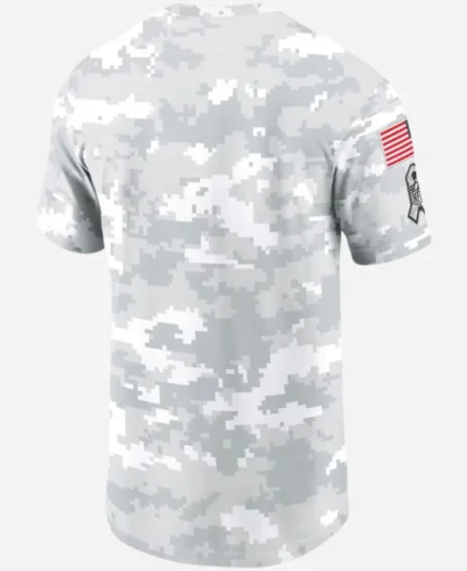 Carolina Panthers Salute To Service Camo 2024 T-Shirt For Sale