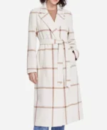 Chelsea Newman Young and Restless Plaid Coat