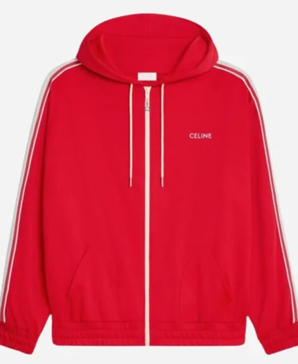 Chiefs’ Showdown Travis Kelce Red Celine Hoodie
