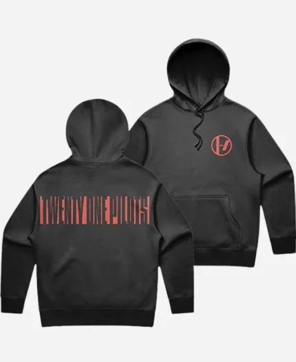 Clancy Twenty-One Pilots Black Pullover Fleece Hoodie