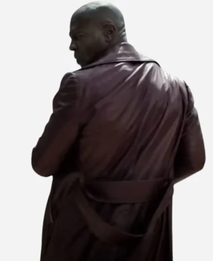The Killer’s Game 2024 Terry Crews Maroon Coat