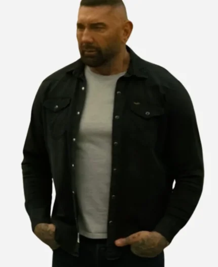 Dave Bautista My Spy The Eternal City Black Jacket