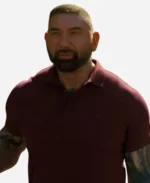 Dave Bautista My Spy The Eternal City Polo Shirt