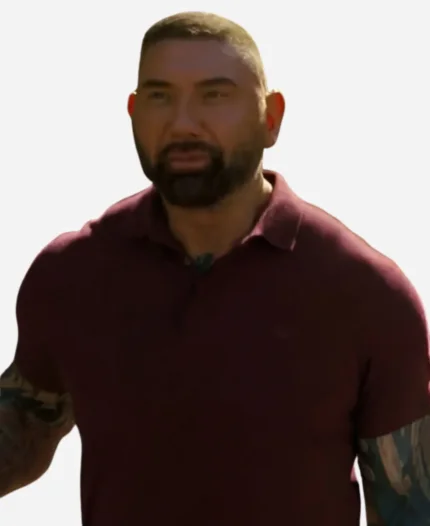 Dave Bautista My Spy The Eternal City Polo Shirt