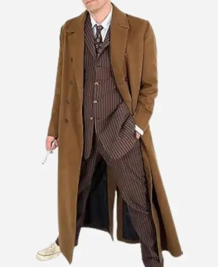 David Tennant Doctor Who 10th Doctor Double Breasted Wool Coat