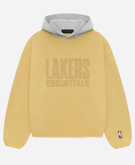 Essentials Lakers Light Tuscan Pullover Hoodie