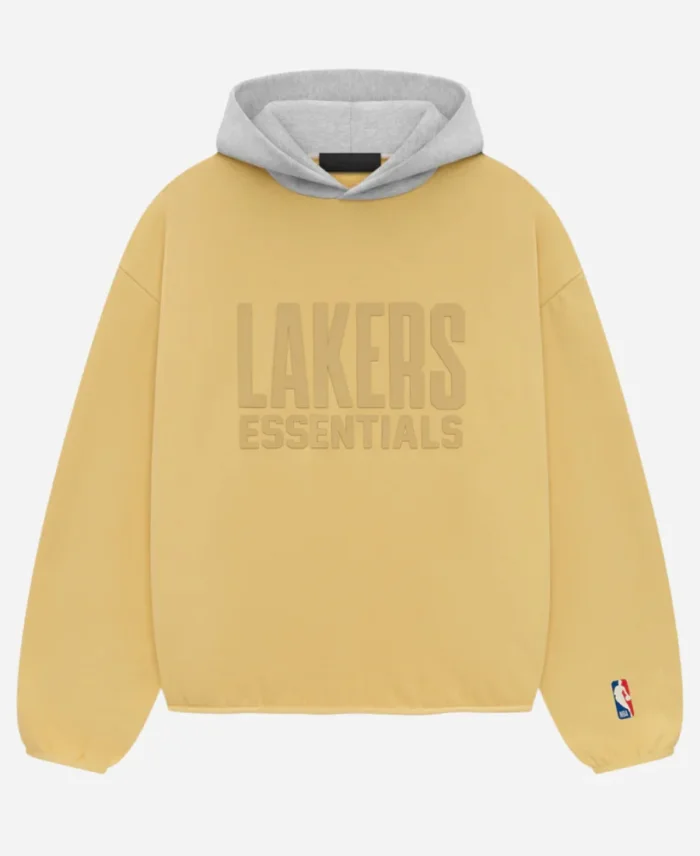 Essentials Lakers Light Tuscan Pullover Hoodie