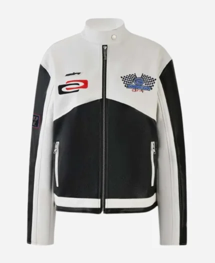 F1 Monaco Grand Prix Emily Ratajkowski Leather Jacket