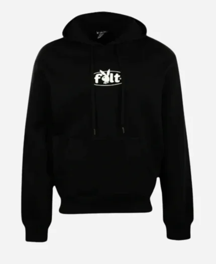 FELT x Playboy Black Pullover Hoodie For Unisex