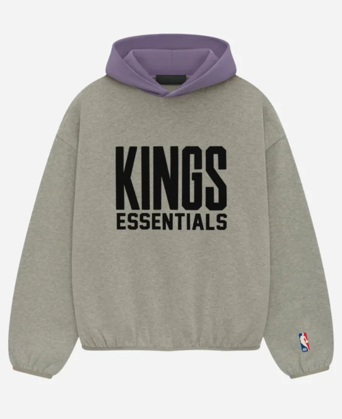 Fear Of God Essentials Kings Pullover Grey Hoodie