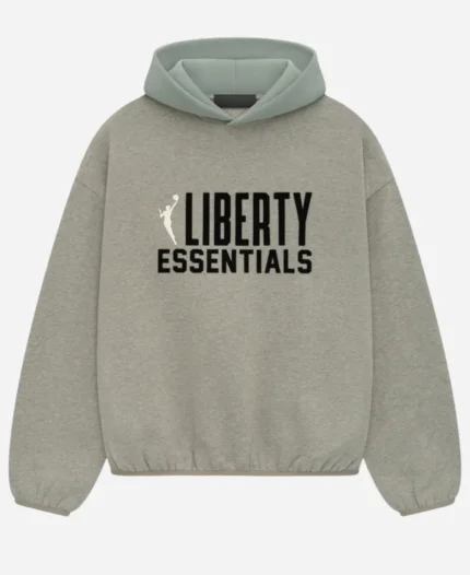 Fear Of God Essentials Liberty Pullover Grey Hoodie
