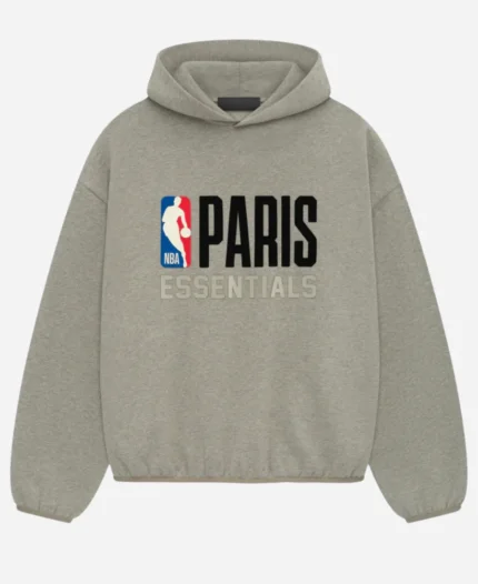 Fear Of God Essentials Paris Pullover Grey Hoodie