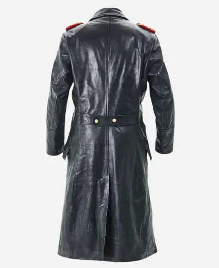 Fletcher Donovan Tv Series The Man In The High Castle Nazi Officer Long Black Trench Coat