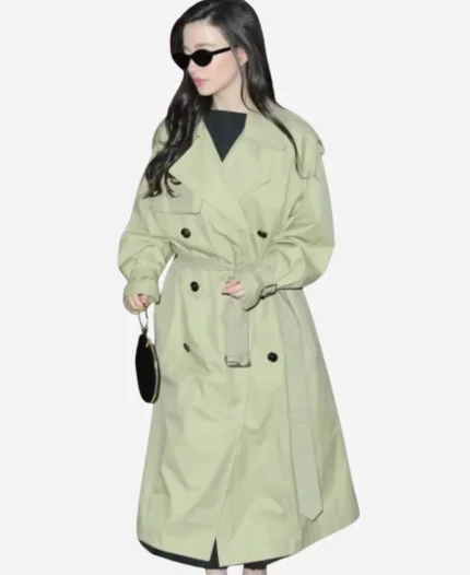 Good Morning America Mikey Madison Trench Coat