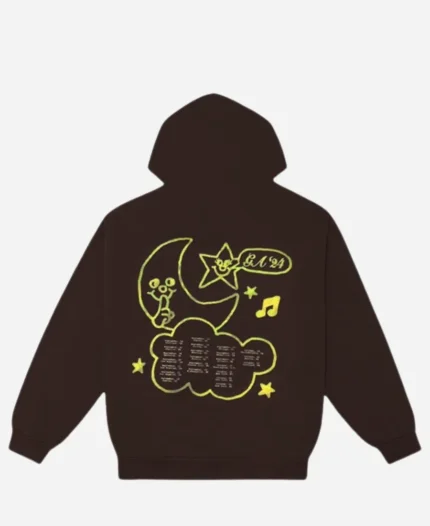 Gracie Abrams The Secret Of Us Eras Pullover Brown Hoodie
