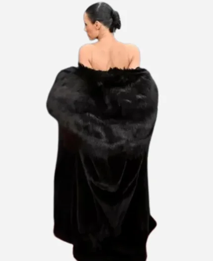 Grammys Bianca Censori Fur Coat