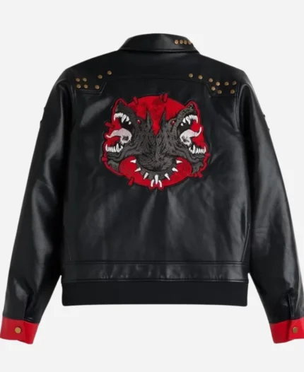 Hailee Steinfeld Tv Series Arcane Season 2 VI  Black Leather Jacket