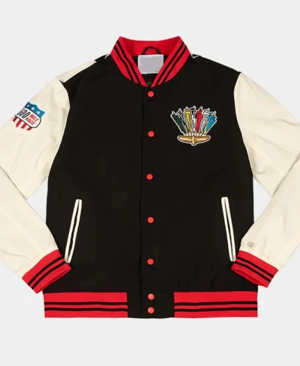 IMS Indianapolis 500 Checkered Flag Bomber Jacket